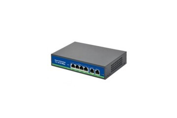 ISEE ISS-4010P 8 Port Poe+ 10-100 Mbps 2 Port 10-100 Uplink Switch