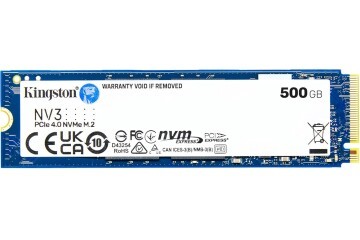Kingston 500GB NV3 PCIe 4.0 NVMe M.2 2280 SSD Disk SNV3S-500G SSD Disk
