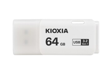 Kioxia 64GB U301 Beyaz USB 3.2 Gen 1 Flash Bellek