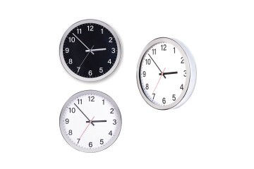 Krom Çerçeveli Duvar Saati