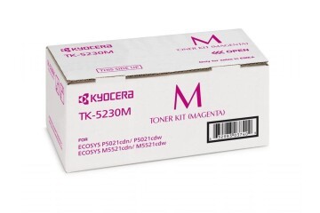 Kyocera TK-5230M Magenta Kırmızı Orjinal Fotokopi Toneri Ecosys M5521cdn-5521cdw P5021cdn-5021cdw 2.