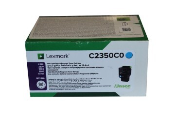 Lexmark C2350C0 1.000 Sayfa Cyan Mavi Toner C2325-2425-2535 MC2325-2425-2535-2640