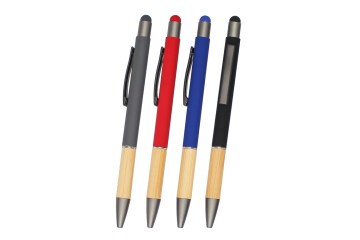 Metal Rubber Tükenmez Kalem