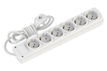 Mutlusan Rı-Tech 6lı 1mt Topraklı  Grup Priz  (001 175 610002 01 00)