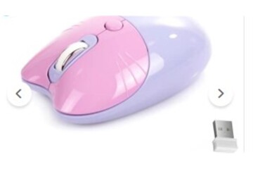 Ndneed sevimli Kedi Kablosuz Mor Bluetooth Mouse