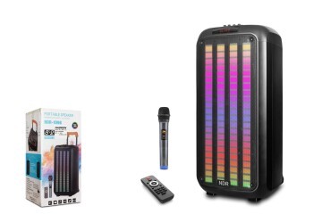 NDR1098 8 Uzaktan Kumandalı Mikrofonlu FM Bluetooth Müzik Çalar6000W Usb-TfCard