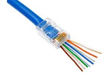 Nova RJ45 Cat6 Açık Uçlu 100lü Paket  Konnektör Delikli