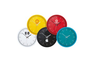 Renkli Kadran Plastik Duvar Saati