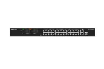 Ruijie-Reyee RG-ES126FGS-LP 24 Port Poe+ 10-100 Mbps + 2 Port 10-100-1000 Mbps Uplink + 1 Port SFP