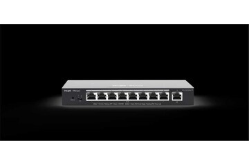 Ruijie-Reyee RG-ES209GC-P 8 Port POE+ 10-100-1000Mbps+1Port 10-100-1000Mbps Yönetilebilir Çelik 120W