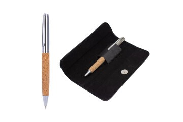 Tekli Kılıflı Tükenmez Kalem