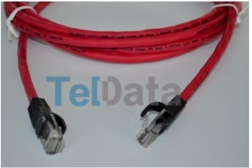 Teldata TLD-200K Cat6 2MT Kırmızı Utp Patch Kablo