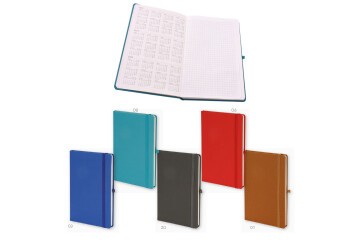 Termo Deri Kapak Kareli Defter