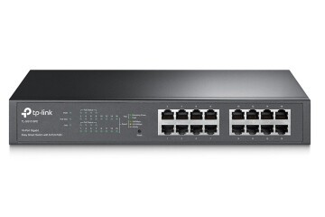 Tp-Link TL-SG1016PE 8 Port Poe+ 16 Port 10-100-1000 Mbps Switch Çelik Kasa Rack Mount