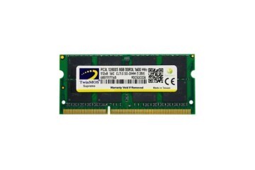TwinMOS 8GB DDR3 1600MHz CL16 1.35V LOW VOLT.MDD3L8GB1600N Notebook Ram