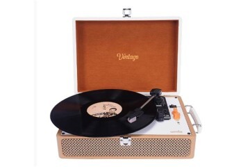 UMİE Vintage UM-P353 Pikap Bluetoothlu 3.5mm AUXIN&RCAO Destekli Müzik Kutusu