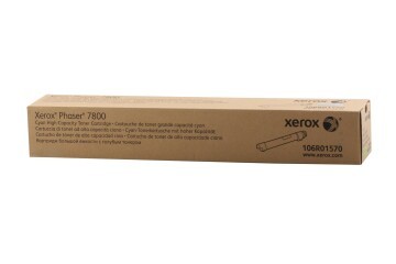 Xerox 106R01570 Phaser 7800 Yüksek Kapasite Cyan Mavi Toner 17.200 Sayfa