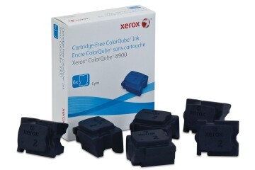 Xerox 108R01022 ColorQube 8900 Genuine Solid Ink Cyan Mavi 6 Stick