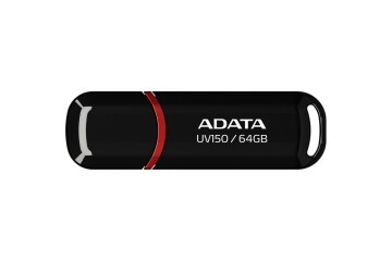 ADATA UV150-64GB USB3.2 Gen1 Black Flash Bellek