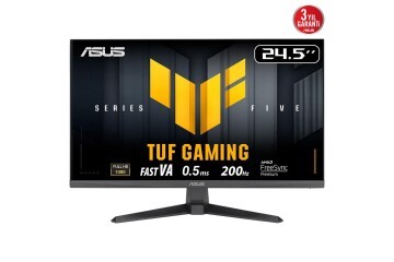 Asus 24.5 Tuf Gaming VG257Q5A 200Hz 0.5ms Full Hd Freesync Fast IPS Gaming Monitör