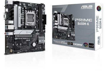 Asus Prime B650M-K 6400mhz(OC) RGB M.2 AM5 mATX DDR5 Anakart