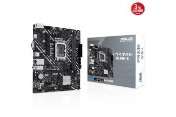 Asus Prime H610M-K ARGB Intel Soket LGA1700 DDR5 5600MHz mATX Gaming (Oyuncu) Anakart