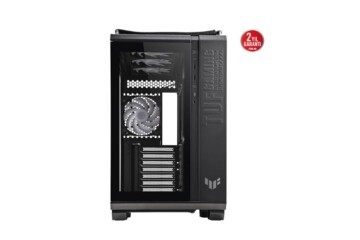 ASUS TUF Gaming GT502 Plus Panaromik Temperli Cam USB 3.2 ATX Siyah Gaming Kasa 