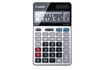 Canon HS-20 TSC 12 Hane Metal Kasa Masa Üstü Hesap Makinesi