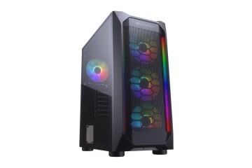 Cougar MX410 Mesh-G RGB Kasa (Cougar XTC650 650W 80+ Power Supply)