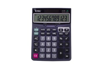 CSL CS-130T 12 Hane Masa Tipi İşlem Kontrollü Hesap Makinesi