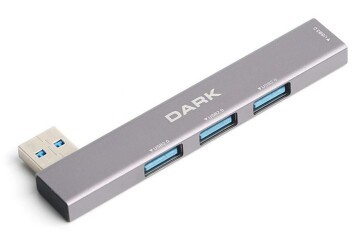 Dark DK AC USB34A 4 Port USB HUB USA-A 1XUSB-A3.0 3XUSB-A2.0
