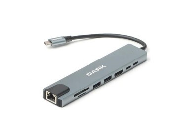 Dark DK U31x36 USB 3.1 Type C 9 in 1 Ethernet - HDMI - TF SD Kart Okuyucu - USB 3.0 - HUB