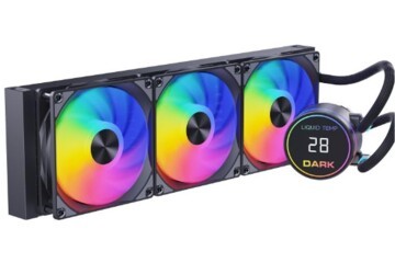 Dark DKCCW362 Freezer W362 2025 Edition 360mm 300W TDP, ARGB LEDli Sıcaklık Göstergeli Sıvı Soğutma