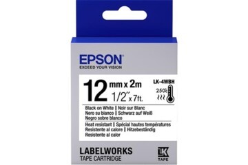 Epson LK-5SBE Gümüş Üzeri Siyah 18mm 9Metre Etiket