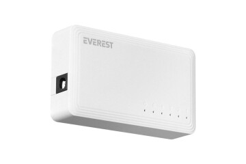 Everest EVERLINK ESW-515G 5 Port 10-100-1000Mbps Gigabit Ethernet Masaüstü Ethernet Switch Hub