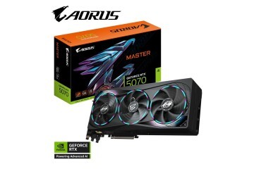 Gigabyte Aorus GeForce RTX5070 Master 12GB 192bit GDDR7 GV-N5070AORUS M-12GD Ekran Kartı