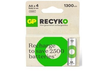 GP AA 1300 mAh Şarjlı Kalem Pil 4lü Paket GP130AAHCEMTR-4LÜ