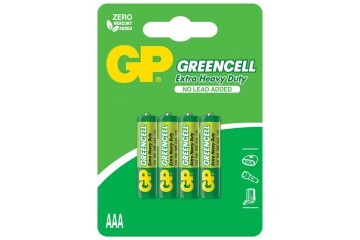 GP Greencel R03 AAA Boy İnce Çinko Kalem Pil 4lü Paket GP24G-U4