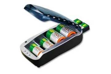 Gp PB19 Üniversal Şarj Cihazı 4 lü AA,AAA,C,D 2 li 9 Volt