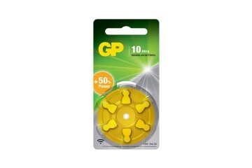 GP ZA10 1.4V Düğme Kulaklık Pili  6lı Paket