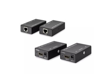 Hadron Hdx1342  60M  Hdmi Extender 1080p ekran 1,65 Gbps Siyah
