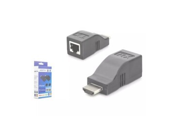 Hadron Hdx1359  30M 4K - 2K - Full HD 1080p  Hdmi Extender Siyah