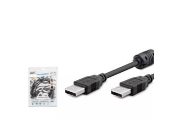 Hadron Hdx7532 Usb To Usb Kablo 1.5M Siyah