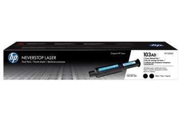 HP 103AD Black Siyah 2.500 Sayfa X 2 Çiftli Neverstop Toner W1103AD