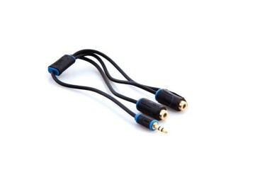 Hytech HY-B105 0.3M Stereo F To 2 Rca M Kablosu