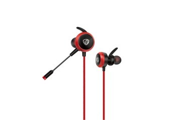 Hytech HY-GK2 3,5 Oyuncu Esnek Mikrofonlu Kırmızı Kulakiçi Kulaklık