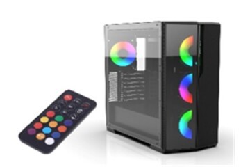 Inca Emg-17XN 4X1200mm Kumandalı ARGB Fan Gaming Computer Case