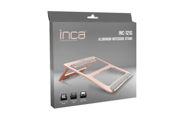 Inca Inc-121G Alimünyum Gold Rengi Notebook Standı