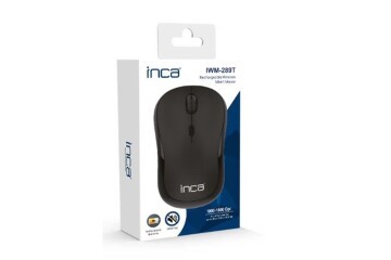 INCA IWM-289T Wireless +Şarjlı Sessiz Mouse Siyah