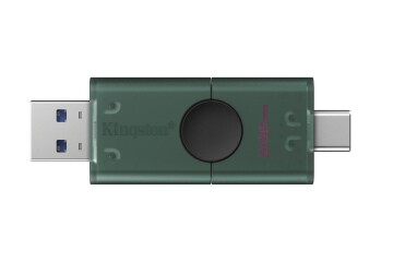 Kingston DTDEG2-256GB 256GB USB-A + USB-C 3.2 Gen 1 DataTraveler DuoG2 Flash Bellek